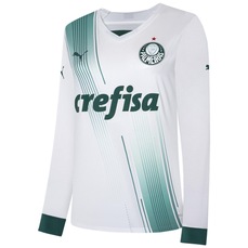 Camisa Manga Longa do Palmeiras Away Torcedor Puma - Feminina