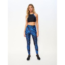 Calça Legging Bodyforsure Estampada Roof - Feminina