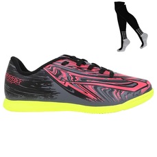 Kit Chuteira Futsal Topper Strike V e Meião