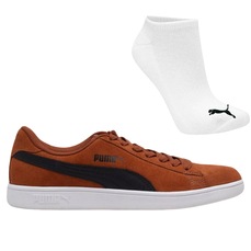 Kit Tênis Puma Smash V2 Bdp + Meia - Masculino