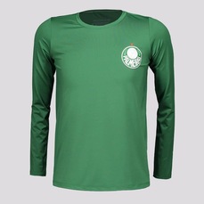 Camisa Palmeiras Brave Manga Longa Uv50 Betel - Infantil