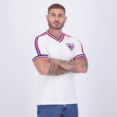 Camisa Fortaleza Retrô Branca Leão 1918 - Masculina