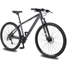 Bicicleta Aro 29 Krw Alumínio 27 Vel Shimano Altus Freio Hidráulico Suspensão com Trava de Ombro Kr13 - Adulto