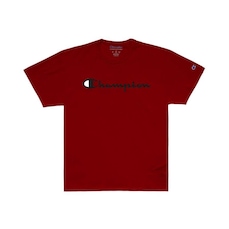 Camiseta Champion Logo Script Ink - Masculina