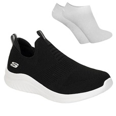 Kit Tênis Skechers Ultra Flex 2.0 - Feminino + Par de Meia