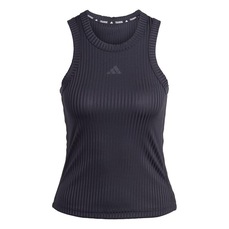 Camiseta Regata adidas Justa All Gym Seasonal Rib Tonal Três Listras - Feminina