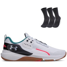 Kit 1 Tênis Tribase Lift E 1 Pct Com 3 Pares Meia Heatgear Cano Alto Under Armour - Unissex