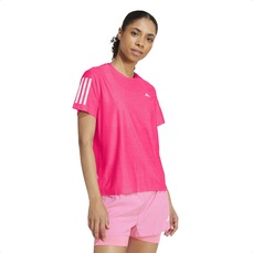 Camiseta Feminina adidas Manga Curta Own The Run Base