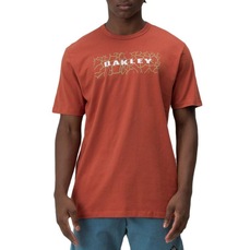 Camiseta Masculina Oakley Square Lightning Graphic Baked Clay - OAKLEY - Masculino