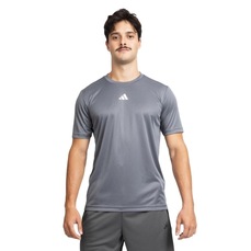 Camiseta Masculina adidas Manga Curta Treino Básica
