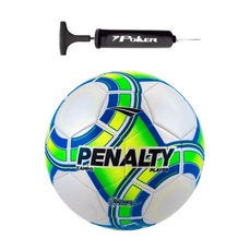 Kit Bola Penalty Futebol De Campo Player Xxiii + Bomba De Ar