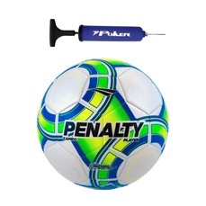 Kit Bola Penalty Futebol De Campo Player Xxiii + Bomba De Ar
