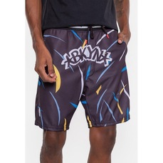 Imagem do produto Bermuda Nba Sintética Over Brooklyn Nets Preta - Nba - Masculino na posição 17 de 4