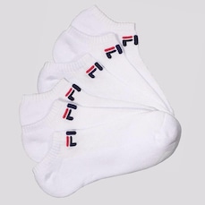Kit Meia Cano Curto Fila Light - 6 Pares - Unissex