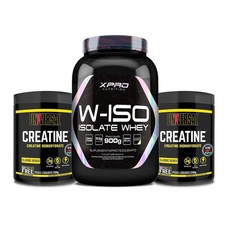 Kit W-Iso Isolate 900G Xpro + Creatine 400G Universal