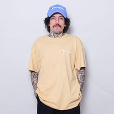 Camiseta Champion Brasil Mini Logo Script - Masculina