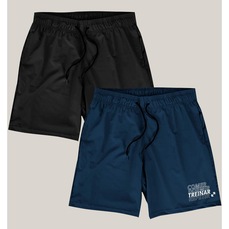 Shorts Wss Elastano Gym Rotina - 2 Unidades - Masculino