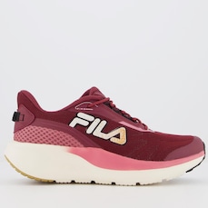 TÊNIS FILA FIRE FEMININO BORGONHA E ROSA