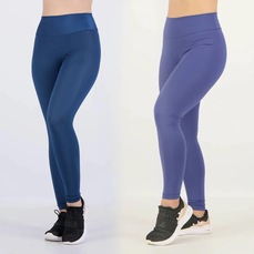 Kit Calça Legging Area - Feminina - 2 unidades