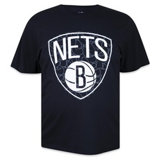 Camiseta New Era Plus Size Regular Nba Brooklyn Nets Core - Masculina