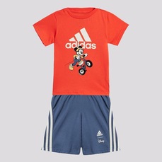 Conjunto Camiseta adidas Disney Mickey Mouse + Shorts - Infantil