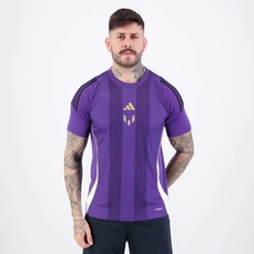 Camiseta adidas Tiro Messi Roxa