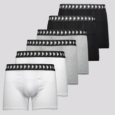Kit 6 Cuecas Boxer Kappa Levinne Adulto