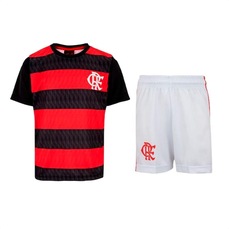 Imagem do produto Kit Camisa do Flamengo Mini Craque Braziline + Bermuda - Infantil na posição 20 de 5