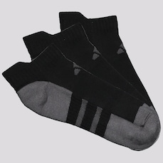 Meia adidas Ess Cano Baixo - 3 Pares - Unissex