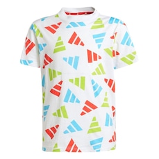 Camiseta adidas Seasonal Essentials Logo Celebration Infantil