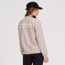 Blusão sem Capuz New Balance Linear - Feminino