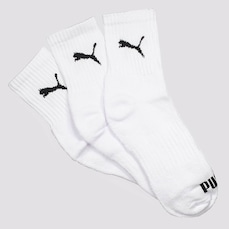 Meia Puma - 3 Pares - Unissex