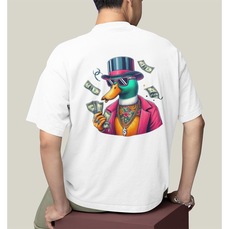 Camiseta Oversized Prime WSS Dollar Duck - Masculina
