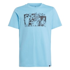 Camiseta adidas Estampada Messi Icon - Infantil