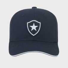 Boné Aba Curva do Botafogo SuperCap Escudo Bordado - Snapback - Adulto-0