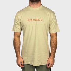 Camiseta Rip Curl New Icon Sphere Vintage White - Masculina