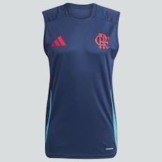 Camiseta Regata do Flamengo Comissão 2025 adidas - Masculina