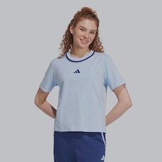 Camiseta adidas Color Block - Feminina