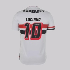 Camisa New Balance São Paulo I 2025 10 Luciano - Masculina
