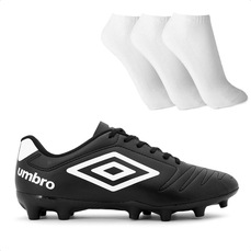 Chuteira Campo Umbro Class Ag + 3 Pares De Meias - Masculina
