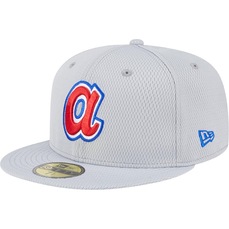 Boné New Era 59fifty Fitted Clubhouse 2025 Atlanta Braves - Masculino