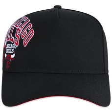 Boné Aba Curva New Era 940 A-Frame Chicago Bulls NBA World Of Logos - Adulto