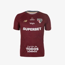 Camisa São Paulo Treino New Balance 2025 C/ Patrocínio - Masculina