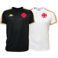 Camisa do Vasco da Gama Kappa Supporter Gold - 2 Unidades - Masculina
