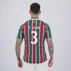 Camisa Fluminense Umbro I 2024 Thiago Silva 3 - Masculina