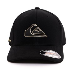 Boné Aba Curva Quiksilver Hologram Outline Omni - Fechado - Adulto
