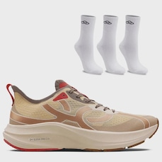 Tênis Olympikus Corre 4 + 3 Pares de Meia Cano Médio - Unissex