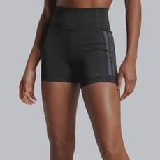 Shorts adidas Optime 3 Stripes - Feminino