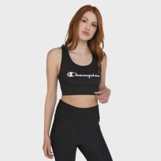 Top Champion Brasil Sport Logo Script Ink - Feminino
