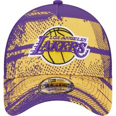Boné Unissex New Era 940 A-Frame Los Angeles Lakers NBA Tip-Off 2024 Aba Curva